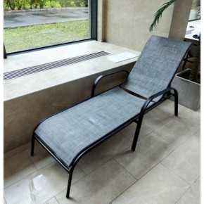 Шезлонг-лежак Бирма MC-2051C Grey в Миассе - miass.mebel24.online | фото 2