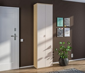 Шкаф 2 дверный Афина СБ-3312 (Дуб винченца/Кашемир серый) в Миассе - miass.mebel24.online | фото