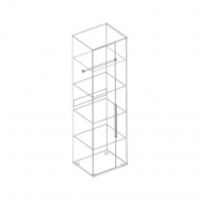 Шкаф 2-ств. с полками "Лео" 600 в Миассе - miass.mebel24.online | фото 2