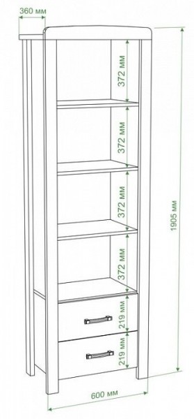 Шкаф для белья Бартоло ВТД-ГФ в Миассе - miass.mebel24.online | фото 2