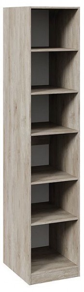 Шкаф для белья Эмбер СМ-348.07.002 L в Миассе - miass.mebel24.online | фото 2