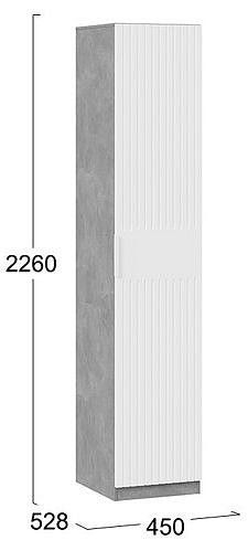 Шкаф для белья Хилтон в Миассе - miass.mebel24.online | фото 4