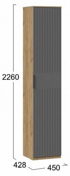 Шкаф для белья Хилтон Исп. 2 в Миассе - miass.mebel24.online | фото 5