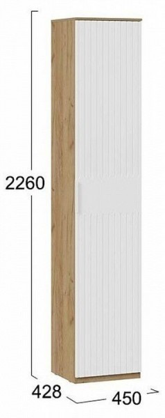 Шкаф для белья Хилтон Исп. 2 в Миассе - miass.mebel24.online | фото 6