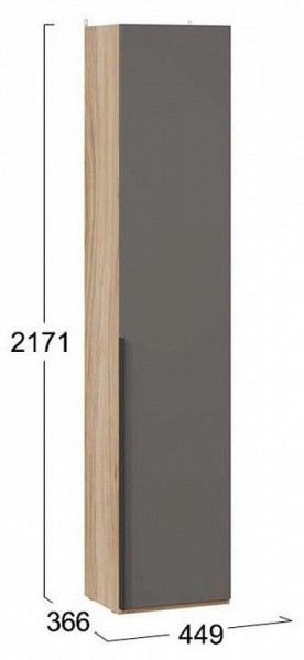 Шкаф для белья Порто СМ-393.07.211 в Миассе - miass.mebel24.online | фото 12