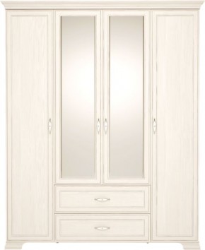 Шкаф для одежды 4-х дверный с зеркалом Венеция 2 бодега в Миассе - miass.mebel24.online | фото 1
