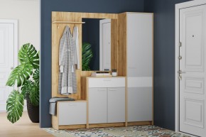 Шкаф для одежды НМ 013.12 "Нортон" (Крафт Золотой) в Миассе - miass.mebel24.online | фото 3