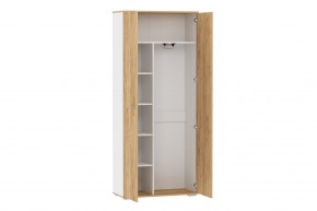 Шкаф для одежды НМ 040.42 "Санти" (Белый/Крафт Золотой) в Миассе - miass.mebel24.online | фото 2