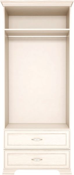Шкаф для одежды с ящиками 2-х дв. Венеция 17 бодега в Миассе - miass.mebel24.online | фото 1