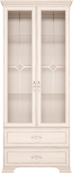 Шкаф для посуды 2-х дверный Венеция 16 бодега в Миассе - miass.mebel24.online | фото 1