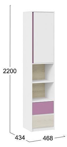 Шкаф комбинированный Сканди в Миассе - miass.mebel24.online | фото 5