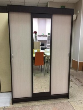Шкаф-купе Басса ШКК 551 шимо шимо светлый/темный в Миассе - miass.mebel24.online | фото 1
