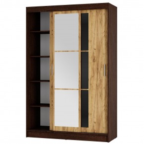 Шкаф-купе Денвер ШКК-03 (венге/крафт) в Миассе - miass.mebel24.online | фото 2
