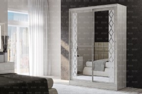 Шкаф-купе Флоренция 1,5 с 2 зеркалами в Миассе - miass.mebel24.online | фото 1