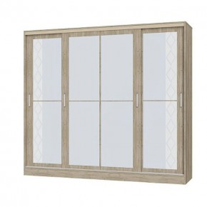 Шкаф-купе Флоренция 2,0 с 2 зеркалами в Миассе - miass.mebel24.online | фото 1