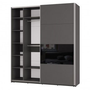 Шкаф-купе Харви ШКК-10 (графит) в Миассе - miass.mebel24.online | фото 2