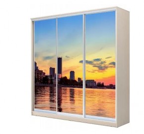 Шкаф-купе ХИТ 22-4-20-777 ЕКАТЕРИНБУРГ СУМЕРКИ в Миассе - miass.mebel24.online | фото