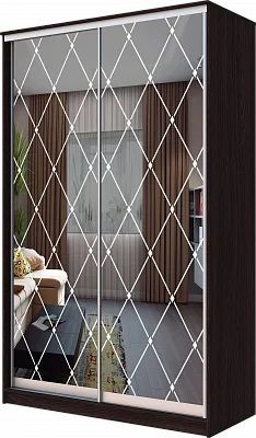 Шкаф-купе ХИТ 23-4-17-66 РОМБ БОЛЬШОЙ в Миассе - miass.mebel24.online | фото