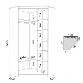 Шкаф-купе ХИТ-У-22-4-11 в Миассе - miass.mebel24.online | фото 2