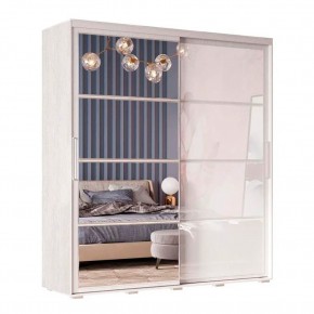 Шкаф-купе Крафт-6 1.6 м ШКК-06 (ясень белый) в Миассе - miass.mebel24.online | фото 3