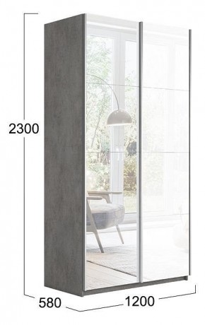 Шкаф-купе Траст СШК 2.120.60-13.15 в Миассе - miass.mebel24.online | фото 3