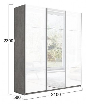 Шкаф-купе Траст СШК 2.210.70-15.13.15 в Миассе - miass.mebel24.online | фото 3