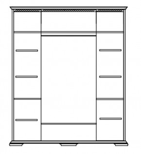 Шкаф Лика (ММ 137-01/04Б) без зеркал в Миассе - miass.mebel24.online | фото 4