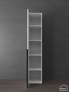 Шкаф Linnea MHR-1-2 2050х400х510 (Белый-М 11.1.2) в Миассе - miass.mebel24.online | фото 4