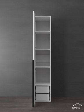 Шкаф Linnea MHR-1-3 2050х400х510 (Белый-М 11.1.2) в Миассе - miass.mebel24.online | фото 7