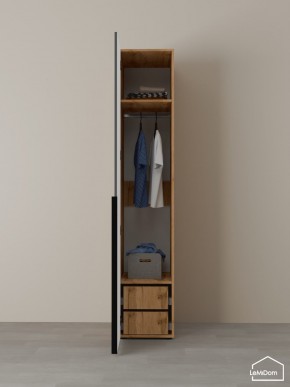 Шкаф Linnea MHR-1-3 2050х400х510 (ДВ-М 11.1.25) в Миассе - miass.mebel24.online | фото 5