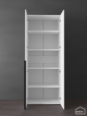 Шкаф Linnea MHR-2-2 2050х800х510 (Белый-М 11.1.1) в Миассе - miass.mebel24.online | фото 4