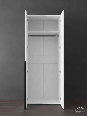 Шкаф Linnea MHR-2 2050х800х510 (Белый-М 11.1.1) в Миассе - miass.mebel24.online | фото 4