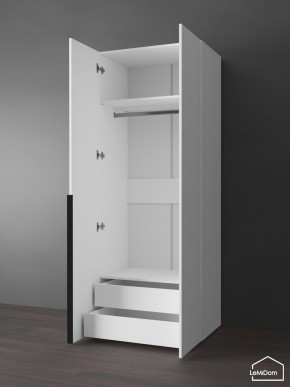 Шкаф Linnea MHR-2-3 2050х800х510 (Белый-М 11.1.2) в Миассе - miass.mebel24.online | фото 5