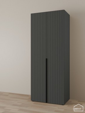 Шкаф Linnea MHR-2-4 2050х800х510 (Графит-М 11.1.25) в Миассе - miass.mebel24.online | фото