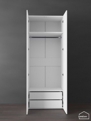 Шкаф Linnea MHR-2PO-3 2050х800х510 (Белый-М 11.1.1) в Миассе - miass.mebel24.online | фото 4