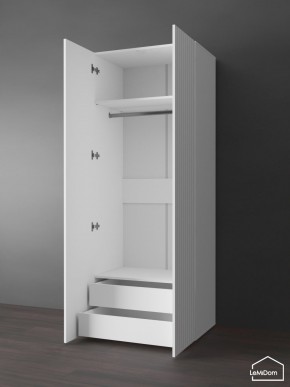 Шкаф Linnea MHR-2PO-3 2050х800х510 (Белый-М 11.1.2) в Миассе - miass.mebel24.online | фото 5