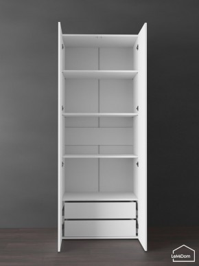 Шкаф Linnea MHR-2PO-4 2050х800х510 (Белый-М 11.1.1) в Миассе - miass.mebel24.online | фото 5