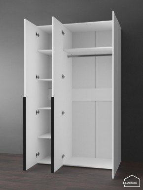 Шкаф Linnea MHR-3-1 2050х1200х510 (Белый-М 11.1.2) в Миассе - miass.mebel24.online | фото 5