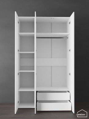 Шкаф Linnea MHR-3PO-2 2050х1200х510 (Белый-М 11.1.2) в Миассе - miass.mebel24.online | фото 5