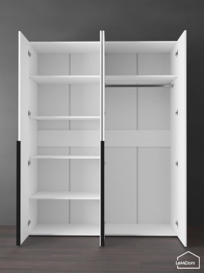 Шкаф Linnea MHR-4-1 2050х1600х510 (Белый-М 11.1.2) в Миассе - miass.mebel24.online | фото 4