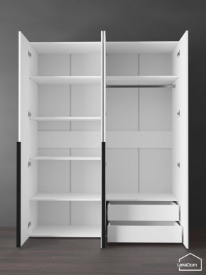 Шкаф Linnea MHR-4-2 2050х1600х510 (Белый-М 11.1.1) в Миассе - miass.mebel24.online | фото 5