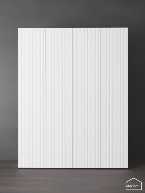 Шкаф Linnea MHR-4PO-1 2050х1600х510 (Белый-М 11.1.1) в Миассе - miass.mebel24.online | фото 5