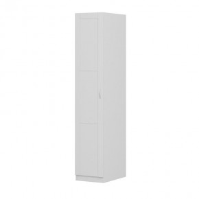 Шкаф ПЕГАС однодверный с рамочным фасадом, цвет белый в Миассе - miass.mebel24.online | фото
