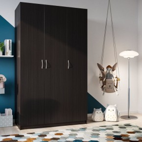 Шкаф ПЕГАС трехдверный, цвет Дуб Венге в Миассе - miass.mebel24.online | фото 2