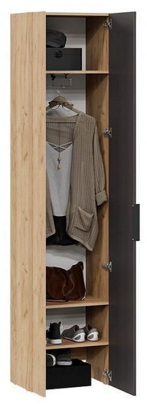 Шкаф платяной Асти в Миассе - miass.mebel24.online | фото 3