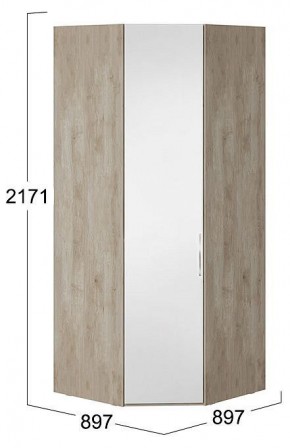 Шкаф платяной Эмбер СМ-348.07.007 L в Миассе - miass.mebel24.online | фото 3
