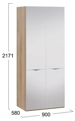 Шкаф платяной Глосс СМ-319.07.212 в Миассе - miass.mebel24.online | фото 3