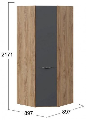 Шкаф платяной Глосс СМ-319.07.311 в Миассе - miass.mebel24.online | фото 4