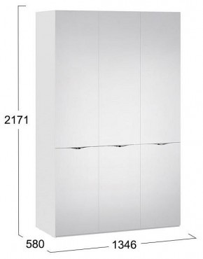 Шкаф платяной Глосс СМ-319.07.433 в Миассе - miass.mebel24.online | фото 4