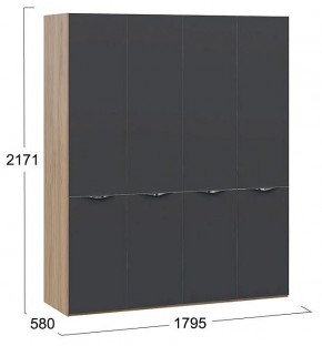 Шкаф платяной Глосс СМ-319.07.441 в Миассе - miass.mebel24.online | фото 3
